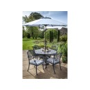 Zahradní jídelní stůl Amalfi - průměr 120 cm, Grey