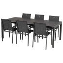 Rozkládací zahradní jídelní stůl California 220/340 x 104 cm - xerix