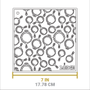 Zelená silikonová podložka s reliéfem pod litinový hrnec/pánev Lodge