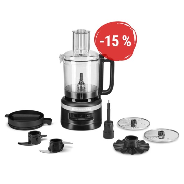 KitchenAid Food Processor 5KFP0921 - matná černá (2,1 l)