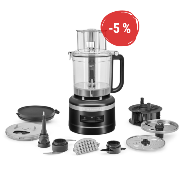 KitchenAid Food Processor 5KFP1319 - matná černá (3,1 l)