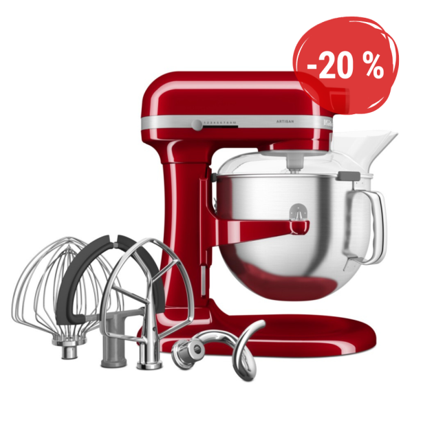 Kuchyňský robot KitchenAid 5KSM70SHX - královská červená