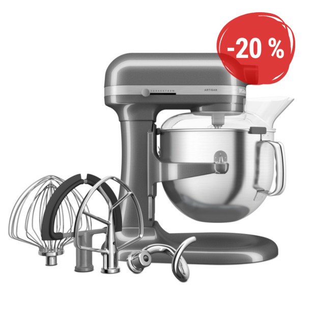 Kuchyňský robot KitchenAid 5KSM70SHX - stříbřitě šedá