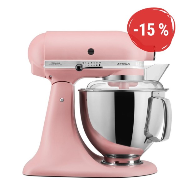 Kuchyňský robot KitchenAid Artisan 5KSM175 - růžová matná