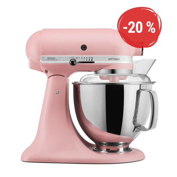 Kuchyňský robot KitchenAid Artisan 5KSM175 - růžová matná