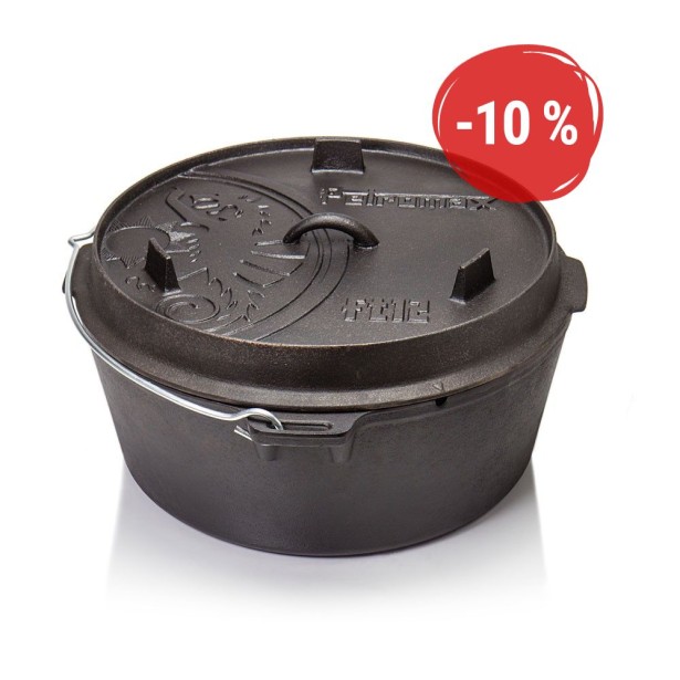 Petromax litinový kotlík Dutch Oven ft12 - 30 cm, 10,8 l