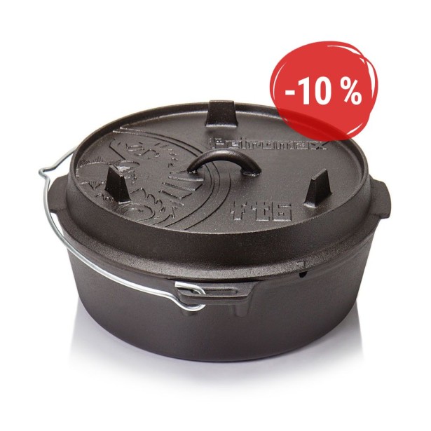Petromax litinový kotlík Dutch Oven ft6 - 26 cm, 5,5 l