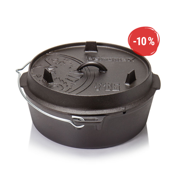Petromax litinový kotlík Dutch Oven ft6 - 26 cm, 5,5 l