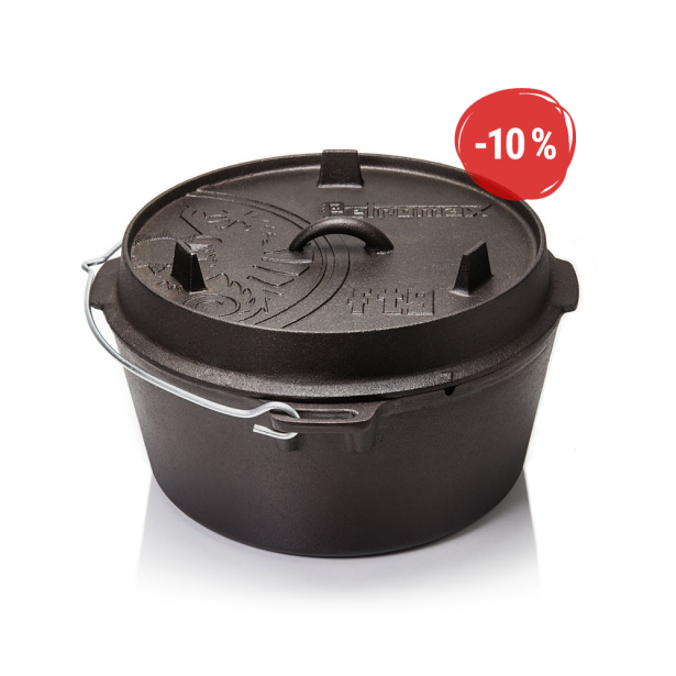 Petromax litinový kotlík Dutch Oven ft9 - 25 cm, 7,5 l