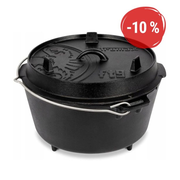Petromax litinový kotlík Dutch Oven s nožičkami ft9 - 25 cm, 7,5 l
