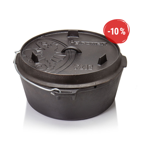 Petromax litinový kotlík Dutch Oven ft12 - 30 cm, 10,8 l