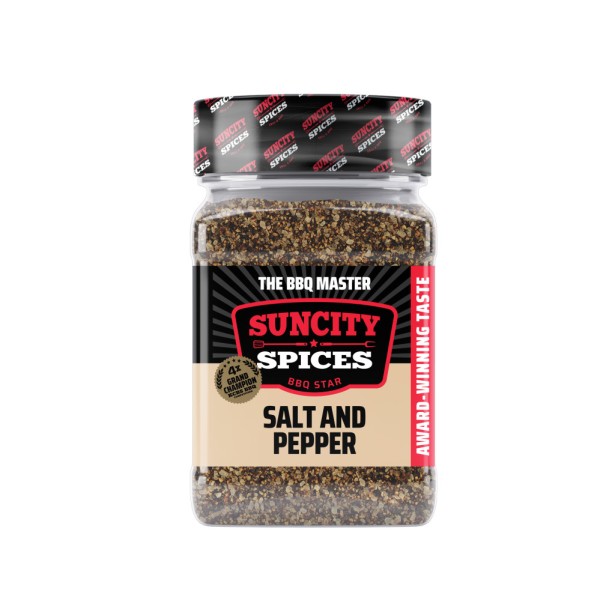 Grilovací koření SunCity BBQ - Salt & Pepper Rub
