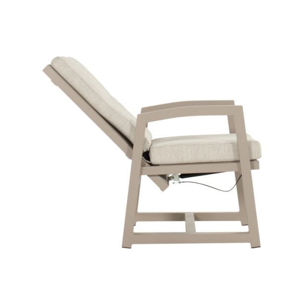 Gio zahradní jídelní židle polohovací - Sand