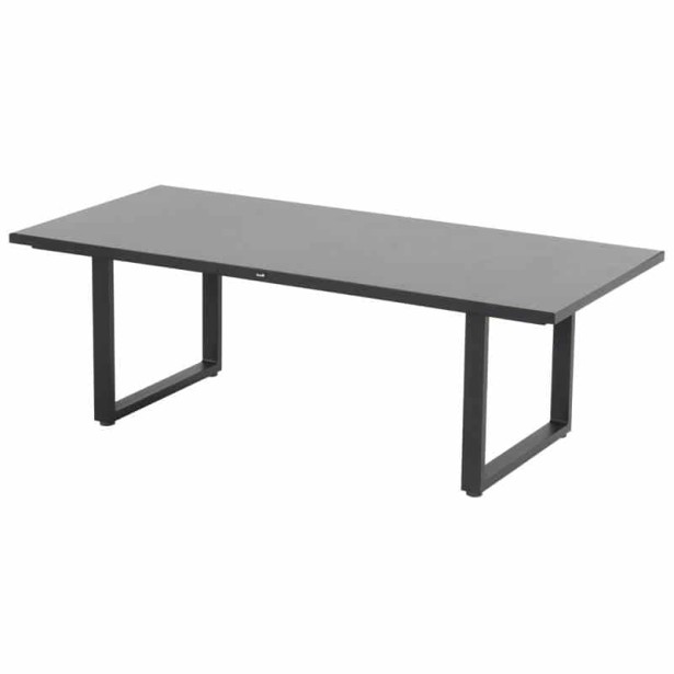 Ancona zahradní hliníkový lounge stůl 140 x 70