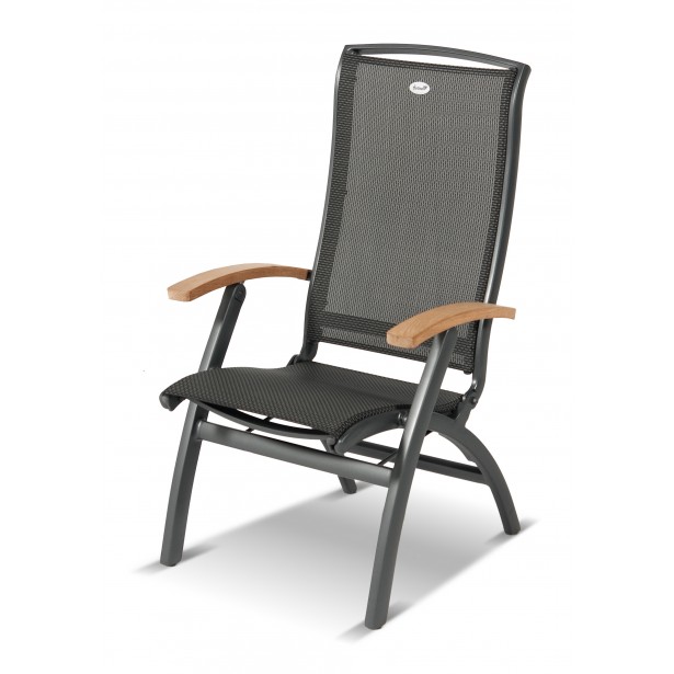 Luxusní polohovací zahradní židle Da Vinci