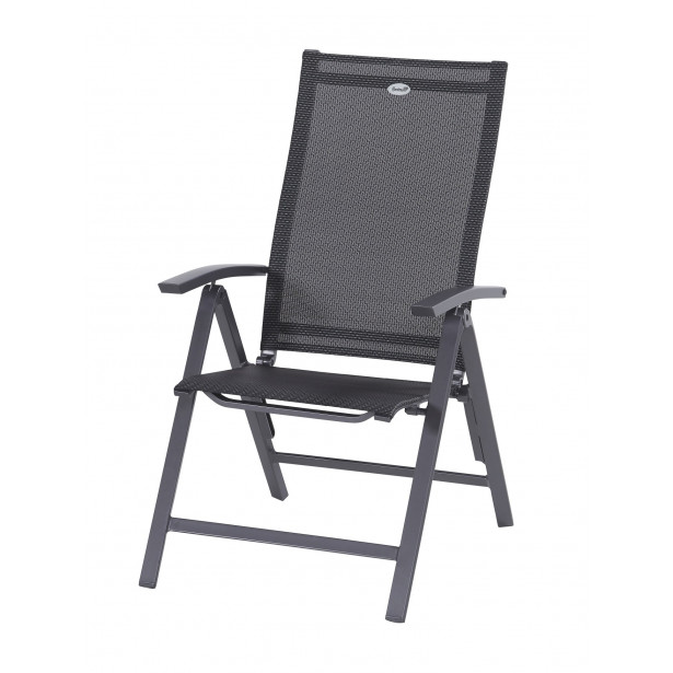 Jídelní židle Patricio - skládací, černá