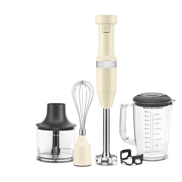 KitchenAid tyčový mixér s příslušenstvím 5KHBV83 - mandlová