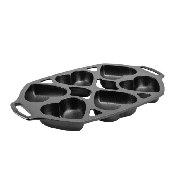 Litinová forma Lodge na pečení - srdce malá