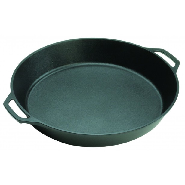 Litinová pánev Lodge 43 cm se dvěma madly