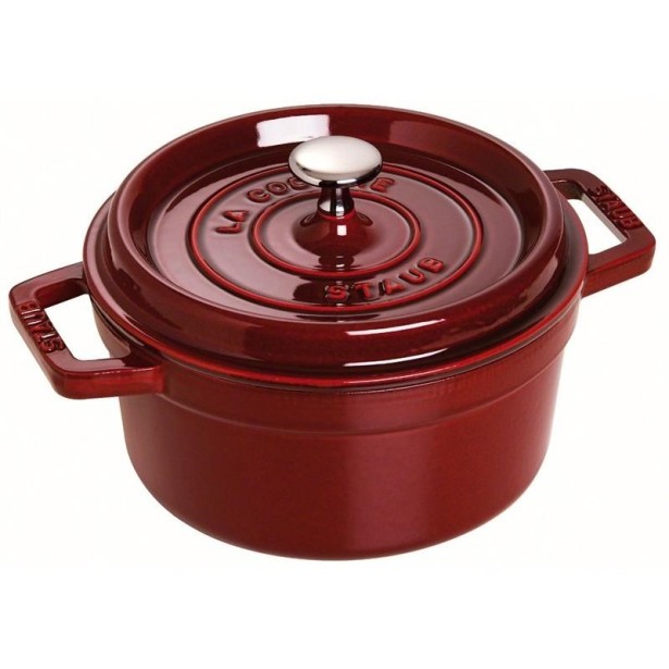Litinový hrnec Staub 22 cm, grenadina