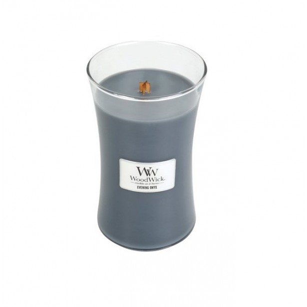 WoodWick sklo velké - Evening Onyx 