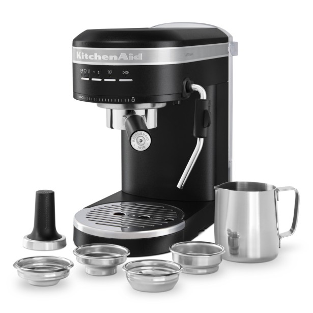 Pákový kávovar KitchenAid Artisan 5KES6503 - černá litina