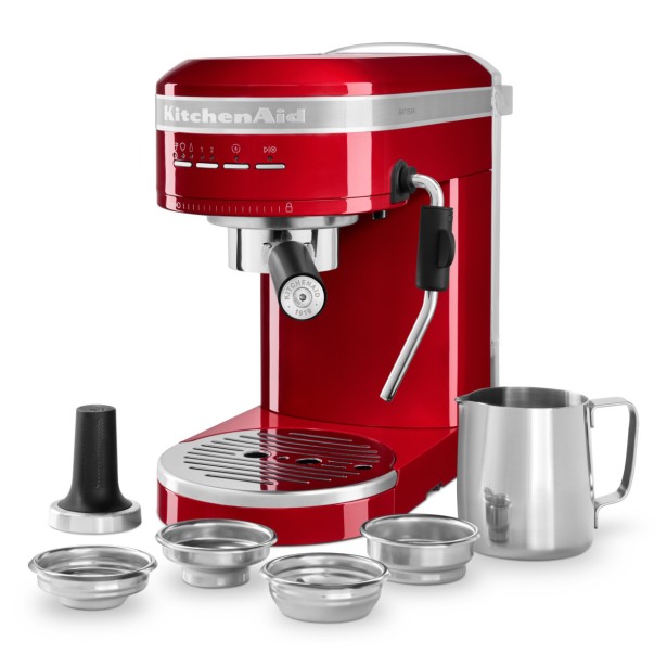 Pákový kávovar KitchenAid Artisan 5KES6503 - královská červená
