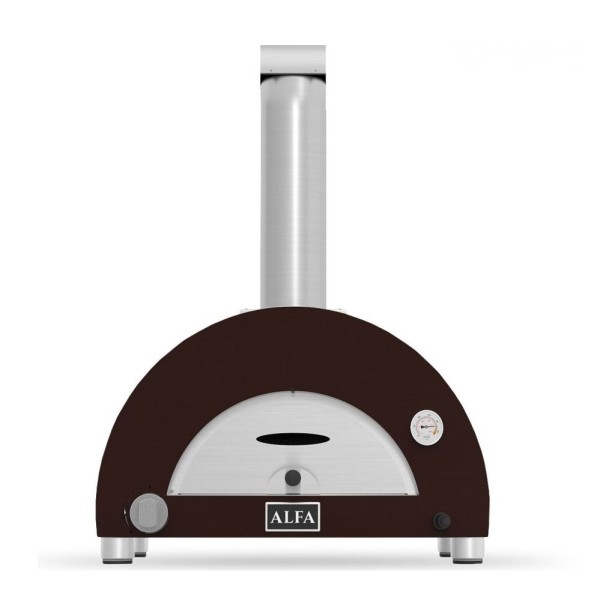 Plynová pec na pizzu Alfa Forni - 1 Pizza, měděná