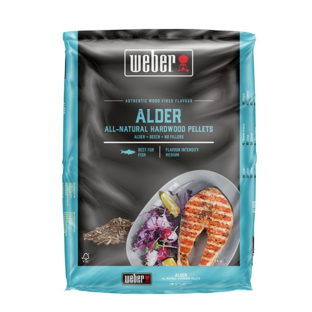 Přírodní dřevěné pelety - Olše, 8 kg