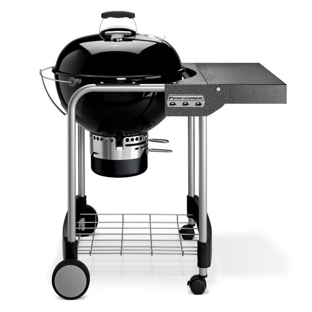 Gril na dřevěné uhlí WEBER Performer Original GBS, 57cm černý