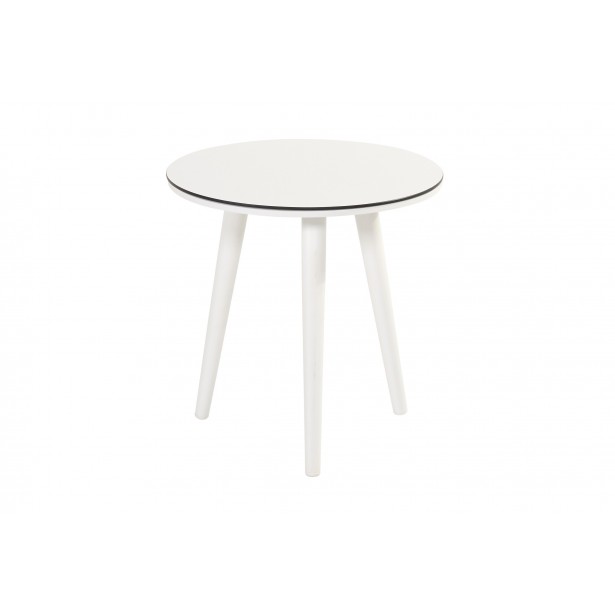 Zahradní stolek Sophie Studio průměr 45 cm, výška 40 cm - bílý