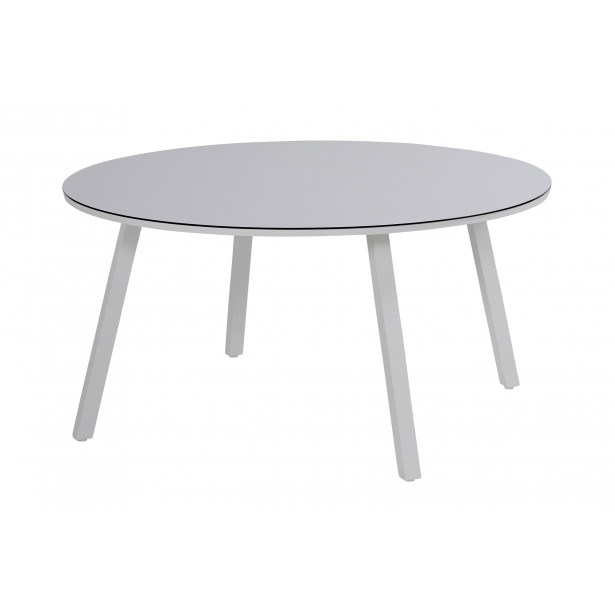 Jídelní stůl Sophie Element kulatý - světle šedý