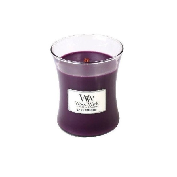 WoodWick sklo malé - Spiced Blackberry