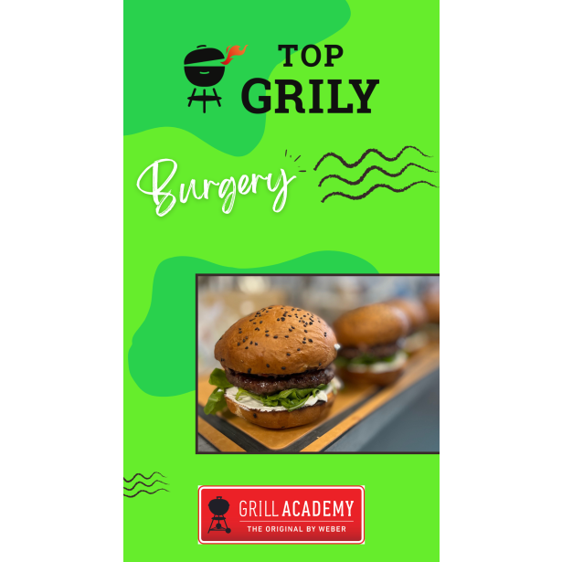 Grill Academy 23. května - Burgery