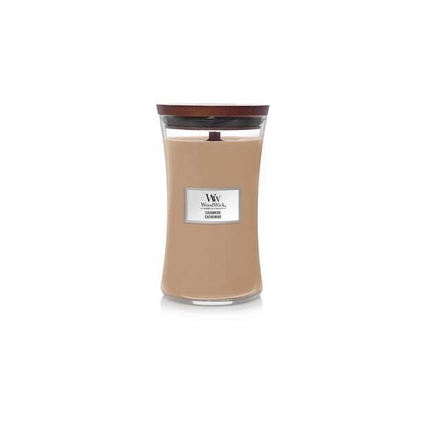 WoodWick sklo velké - Cashmere