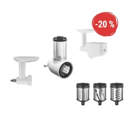 KitchenAid balíček krouhače zeleniny, lisu zeleniny a mlýnku na maso
