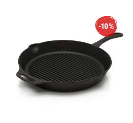 Petromax grilovací litinová pánev s rukojetí gp35 - 35 cm