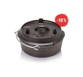 Petromax litinový kotlík Dutch Oven ft3 - 18 cm, 1,6 l