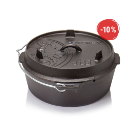 Petromax litinový kotlík Dutch Oven ft6 - 26 cm, 5,5 l