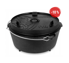Petromax litinový kotlík Dutch Oven s nožičkami ft12 - 30 cm, 10,8 l