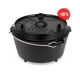 Petromax litinový kotlík Dutch Oven s nožičkami ft9 - 25 cm, 7,5 l