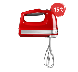 Ruční šlehač KitchenAid P2 5KHM9212 - královská červená