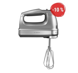 Ruční šlehač KitchenAid P2 5KHM9212 - stříbrná