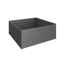 Vyvýšený záhon - 2 x 2 m, tmavě šedý
