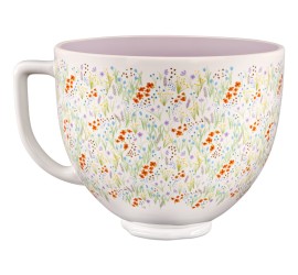KitchenAid keramická mísa Wildflower (4,83 l) pro kuchyňské roboty
