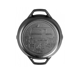 Litinová pánev Lodge 26 cm se dvěma madly - Wanderlust