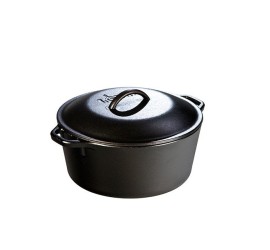 Litinový hrnec Lodge 4,7 l s poklicí