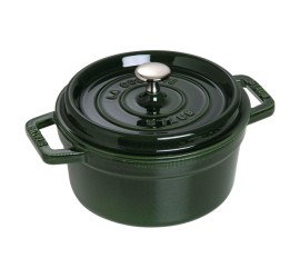 Litinový hrnec Staub 20 cm, bazalka
