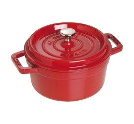 Litinový hrnec Staub 20 cm, višeň