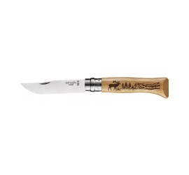 Outdoorový nůž Opinel Vri N°08 Inox Animalia - Deer